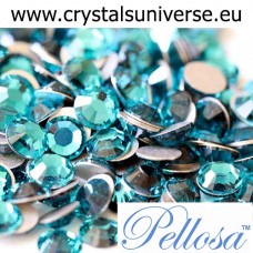 Klijais klijuojami kristalai „Pellosa“. „Blue Zircon“ SS16